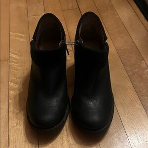 Born Black Ankle Booties